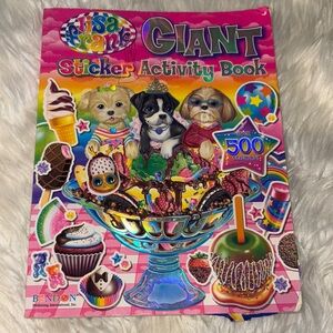 Lisa Frank Giant Sticker Activity Book - Multicolor